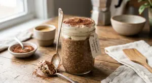 tiramisu overnight oats